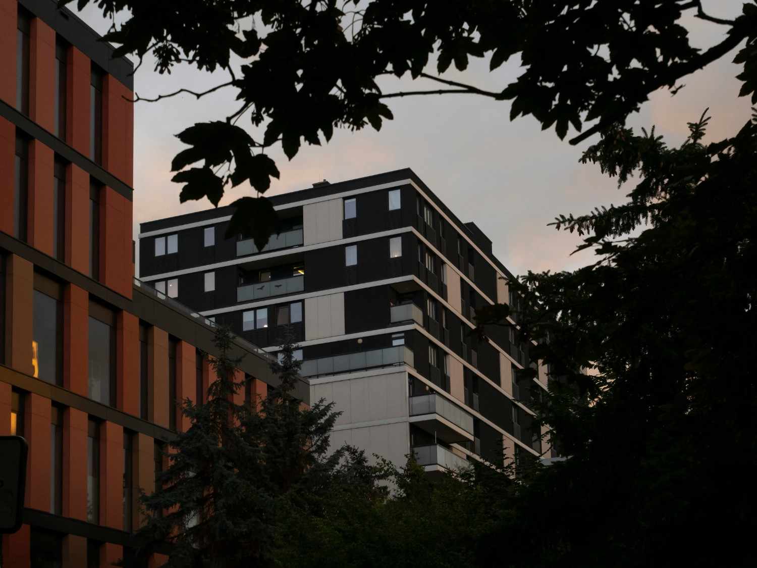 Modern residential building